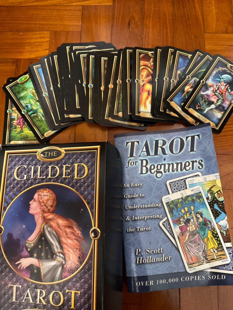 Tarot cards beginners set and book, Hobbies & Toys, Toys & Games on