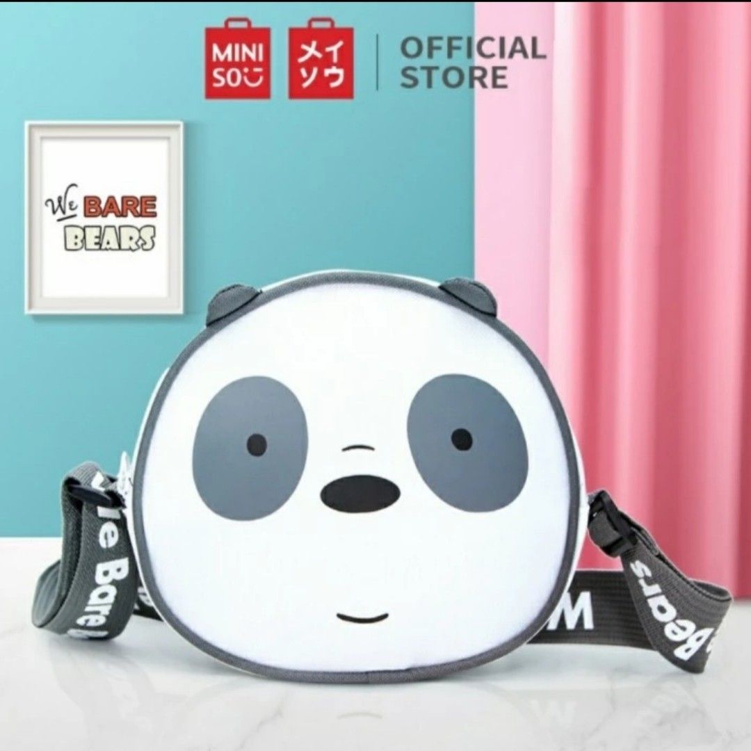 We bare bears top sling bag