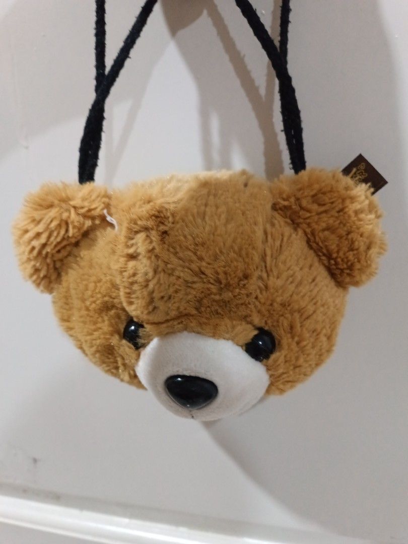 Shoulder Bag Plush Crossbody Bag Phone Storage Pouch Plush Bear Bag | eBay