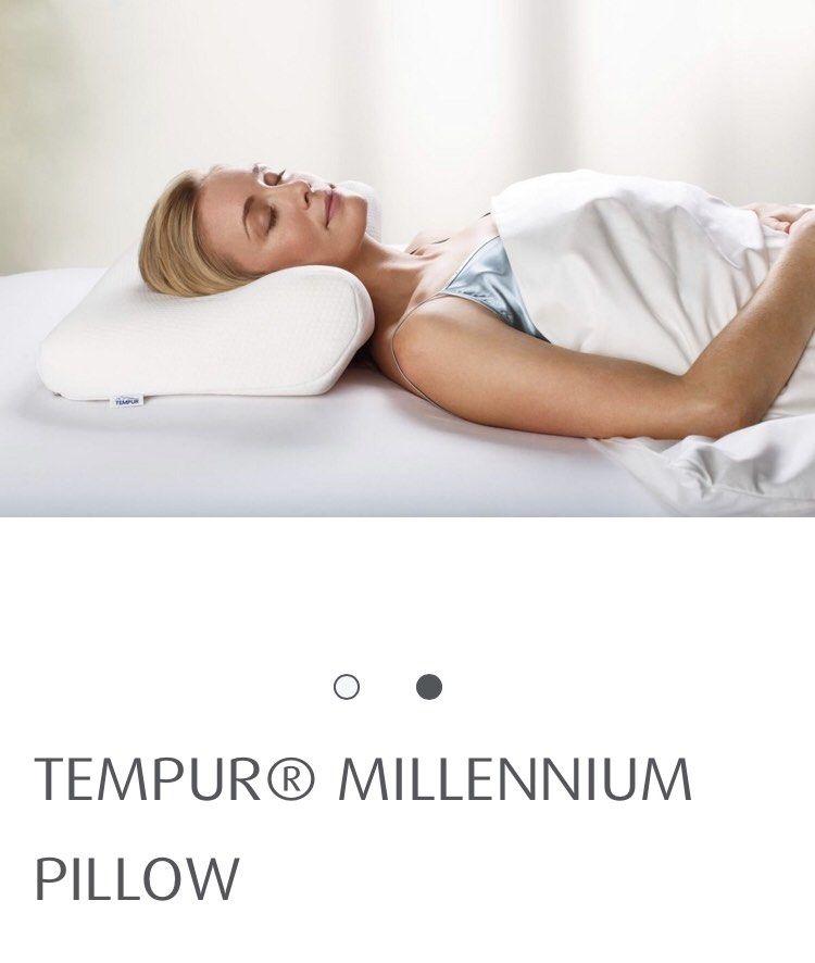 TEMPUR MILLENNIUM Pillow, Furniture & Home Living, Bedding & Towels on