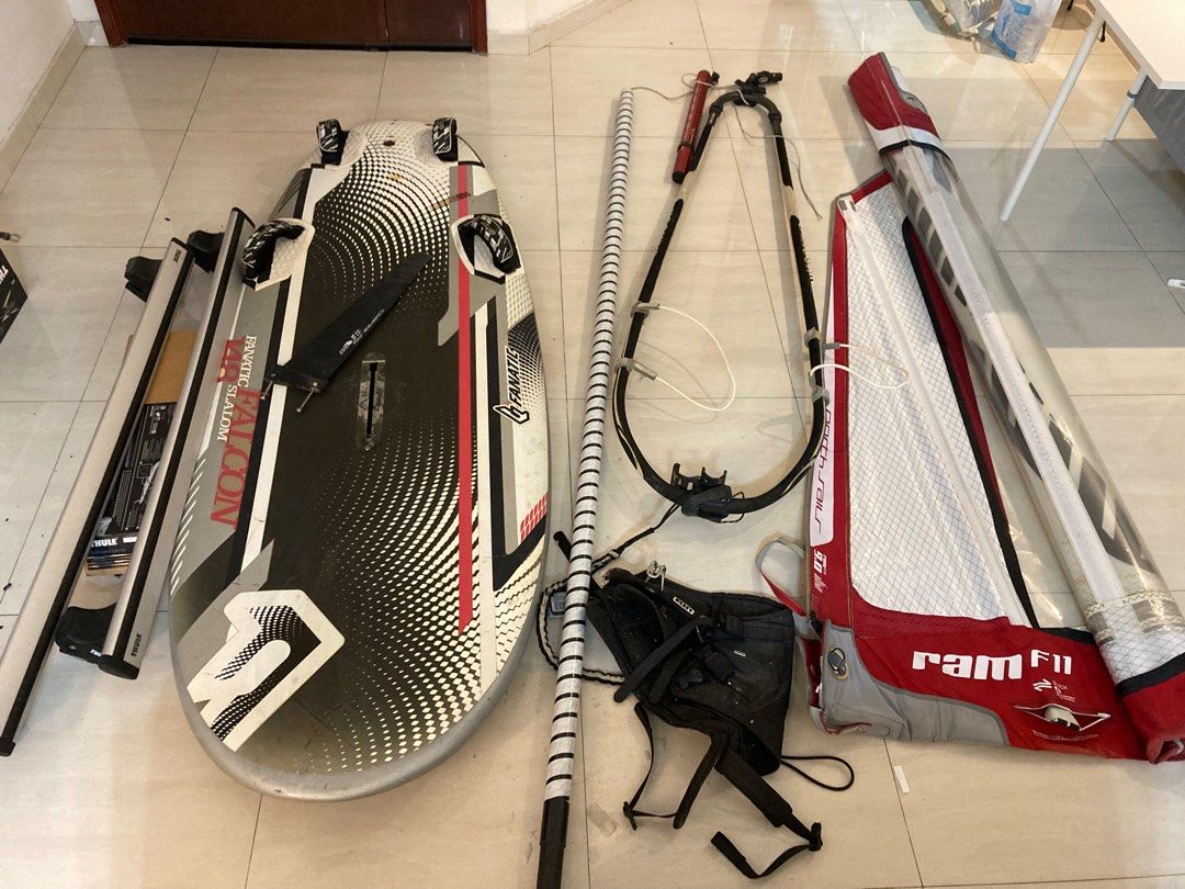 The complete windsurfing set, Sports Equipment, Other Sports Equipment