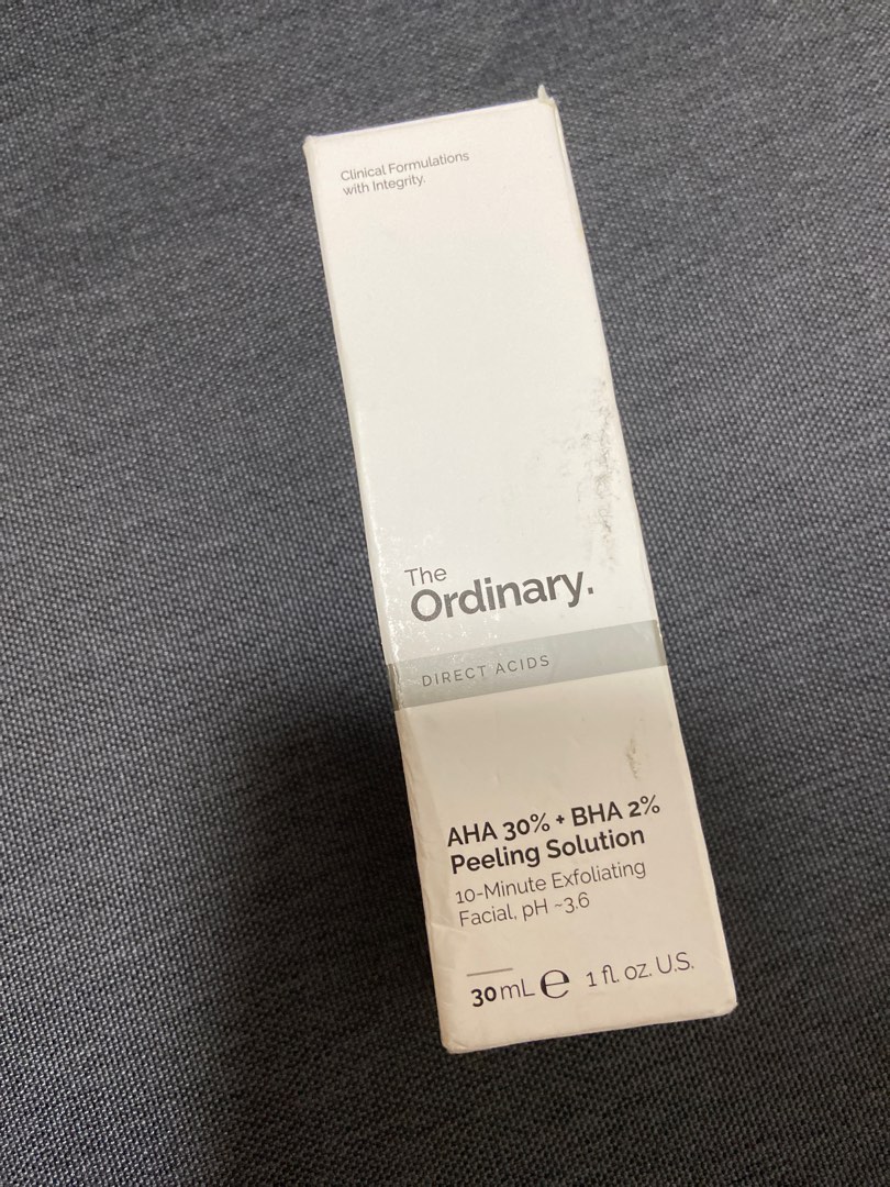 The ordinary AHA 30% BHA 2% peeling solution, 美容&化妝品, 健康及美容 - 皮膚護理, 面部 ...