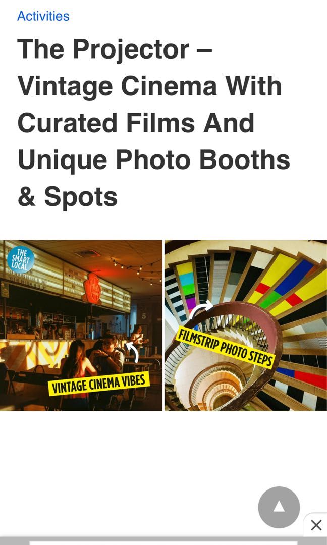 The Projector 100 Credit, Tickets & Vouchers, Store Credits on Carousell