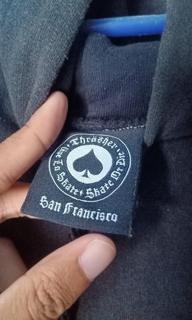 Tag hoodie hotsell thrasher original