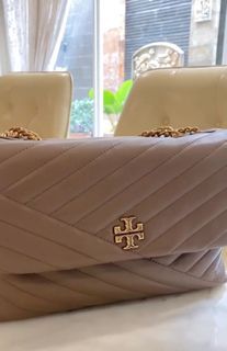 Tory Burch Authentic Kira Chevron Branded Bag Wanita