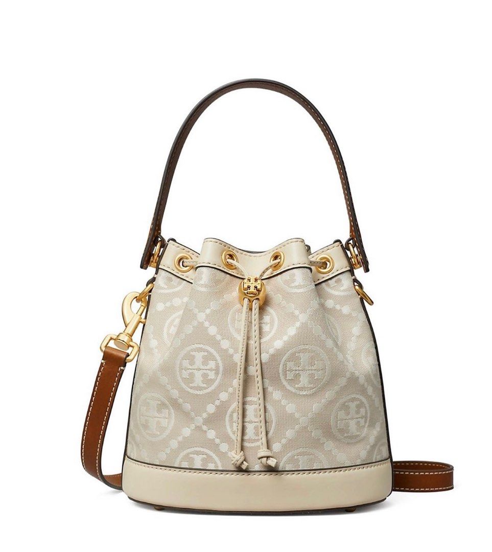 Tory Burch Emerson Bucket Bag, Luxury, Bags & Wallets on Carousell