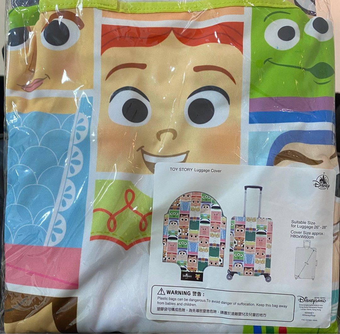 TOY STORY LUGGAGE COVER, 其他, 其他 Carousell