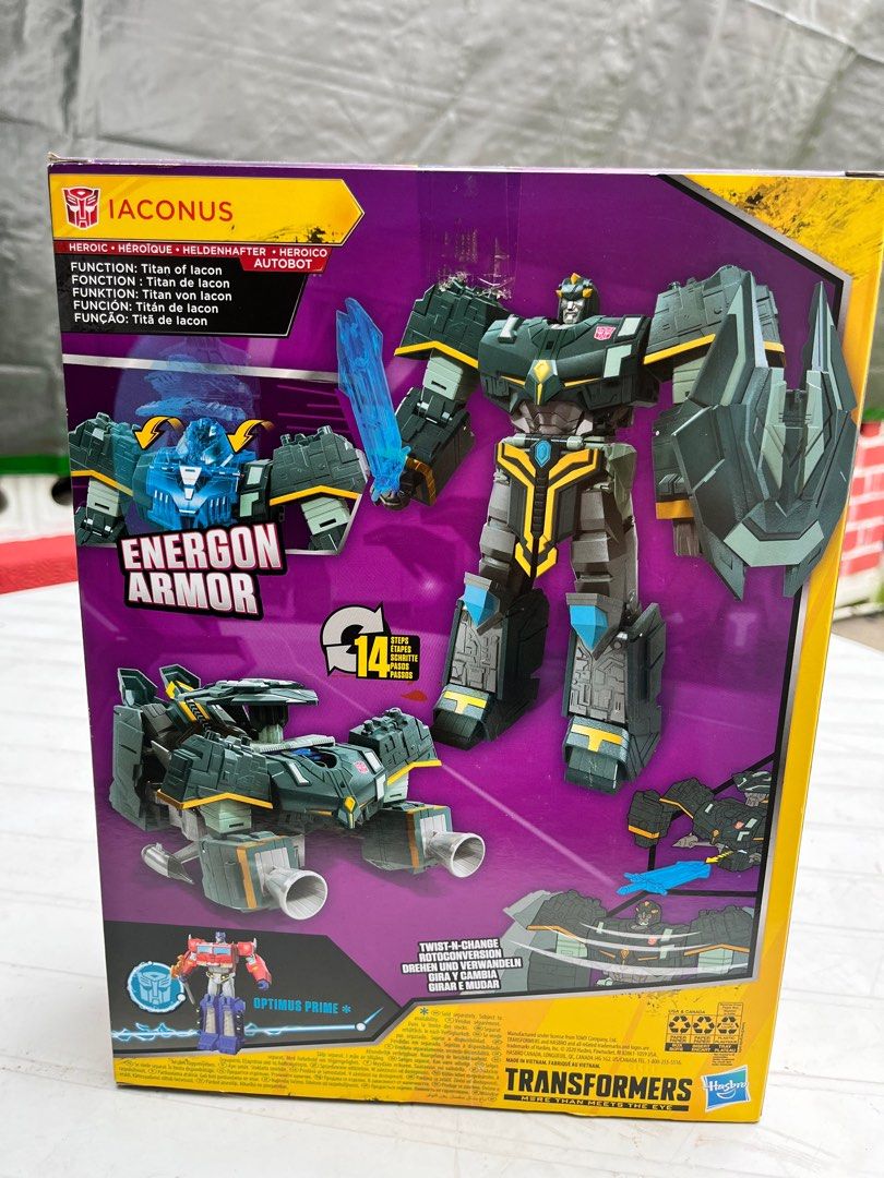 Transformers Cyberverse AdventuresIaconus, Hobbies & Toys, Toys