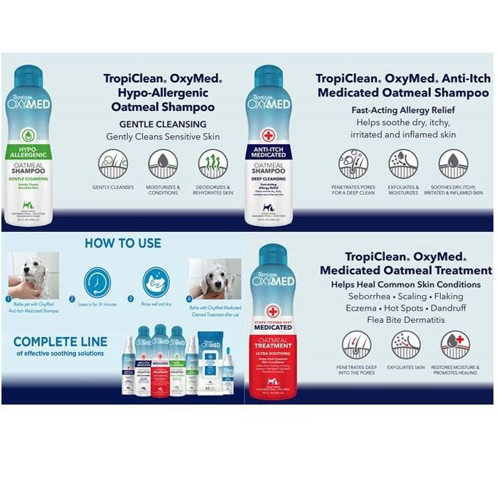 Oxymed on sale dog shampoo