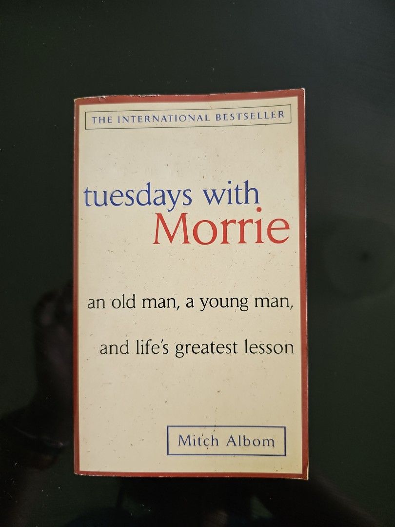 Tuesdays with Morrie - Mitch Albom Books, Hobbies & Toys, Books ...
