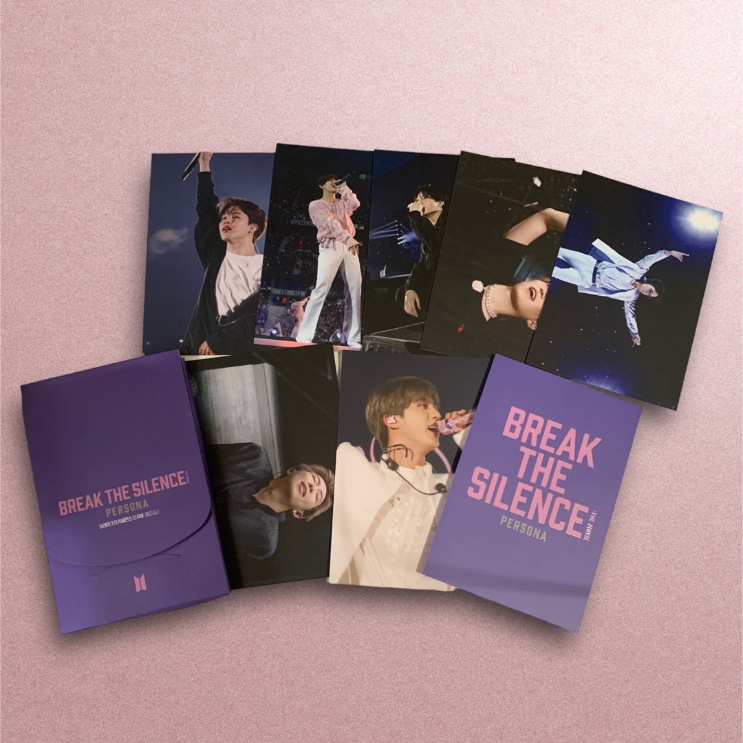 [UNSEALED] BTS Break The Silence: Persona Photocard Set on Carousell