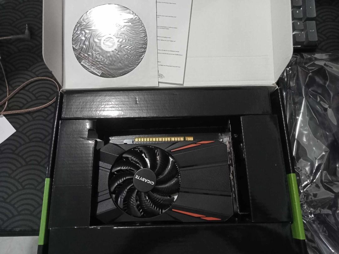 USED Gigabyte GTX 1050 ti 4GB Computers Tech Parts