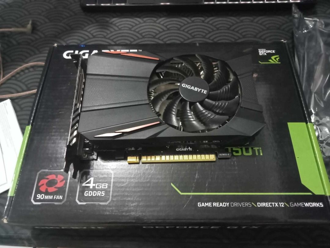 Gigabyte geforce gtx 1050 ti 4gb gddr5 new arrivals