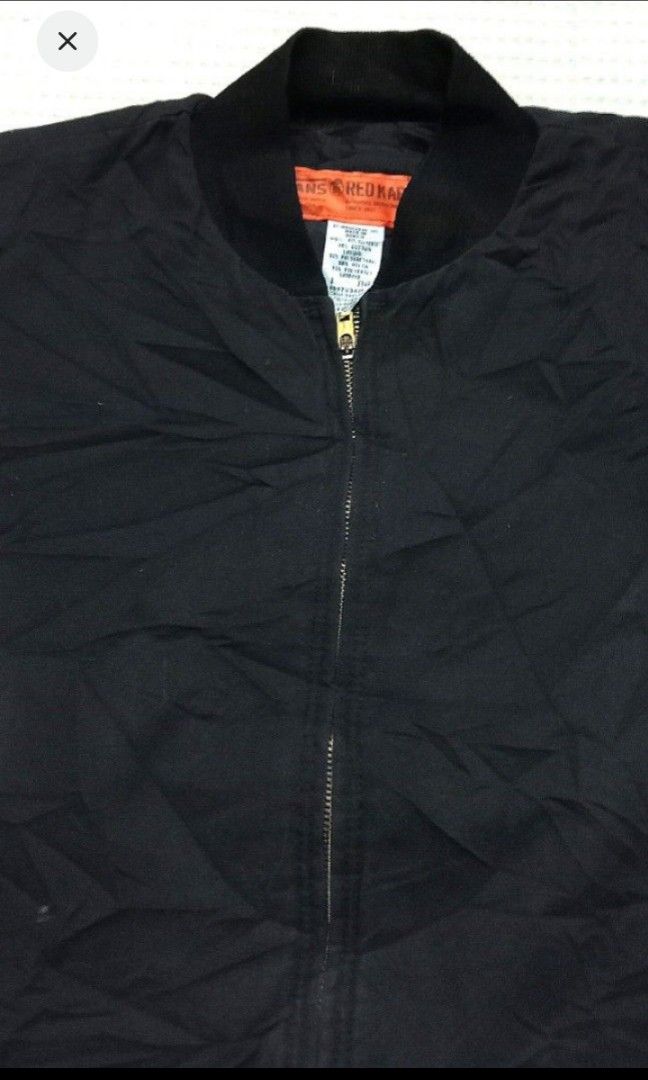 Vans red deals kap jacket