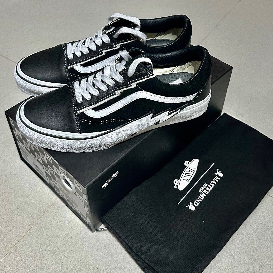 Vans x Mastermind Old Skool Vault US10, Men's Fashion, Footwear, Sneakers  on Carousell