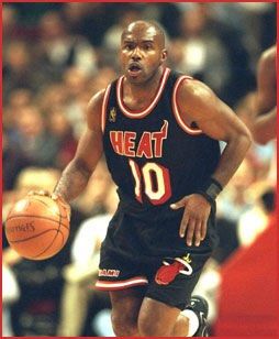 Authentic Rare Vintage Champion NBA Miami Heat Tim Hardaway Basketball  Jersey