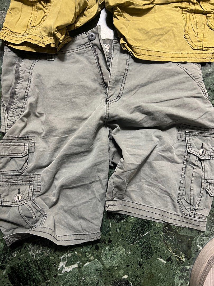 Vintage Cargo Shorts, Men's Fashion, Bottoms, Shorts on Carousell