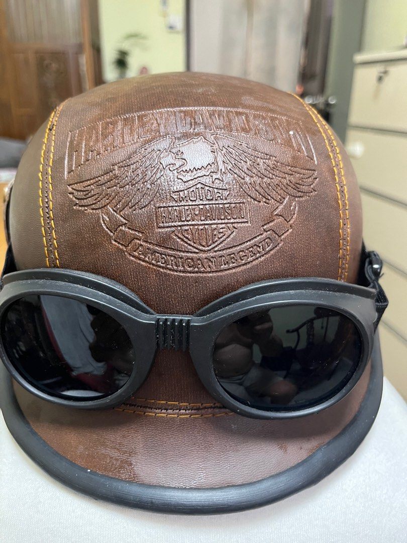 Vintage Helmet. Harley Davidson Hobbies Toys Memorabilia Collectibles Vintage Collectibles on Carousell