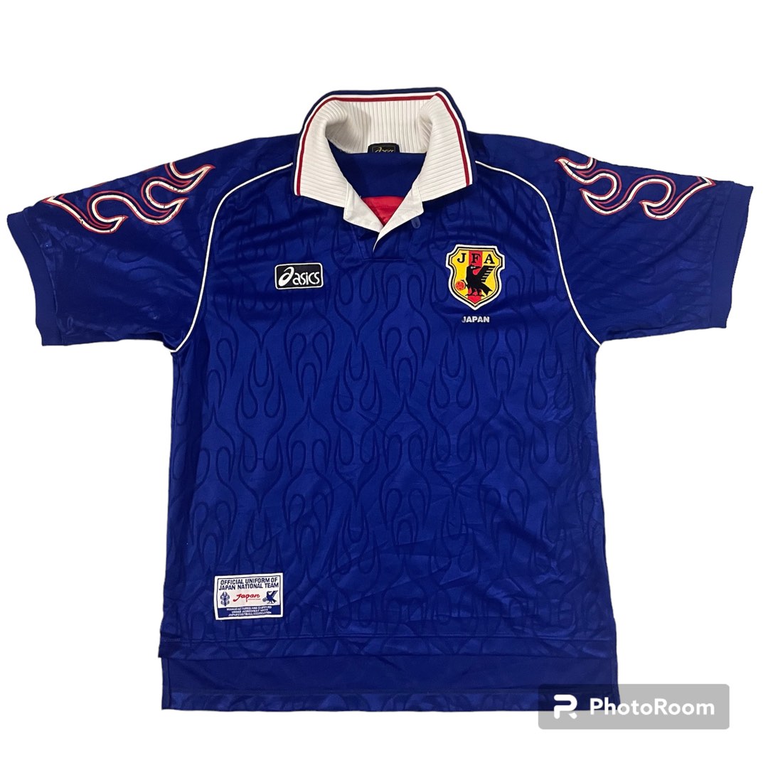 Vintage Japan Jersey Flame 90’s, Men's Fashion, Tops & Sets, Tshirts