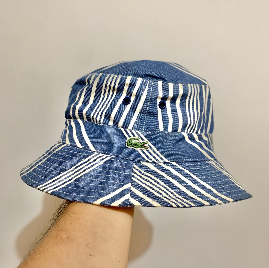 Vintage Lacoste Bucket Hat Cap on Carousell