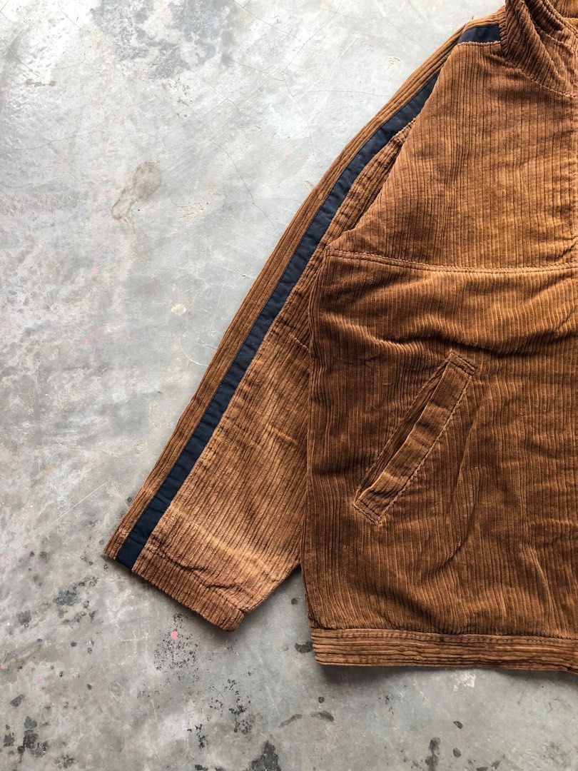 vintage oversized corduroy jacket outerwear bomber surf bear