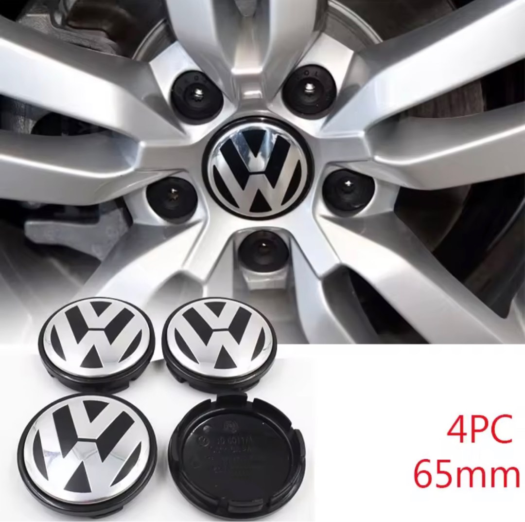 Vw scirocco top centre caps 65mm