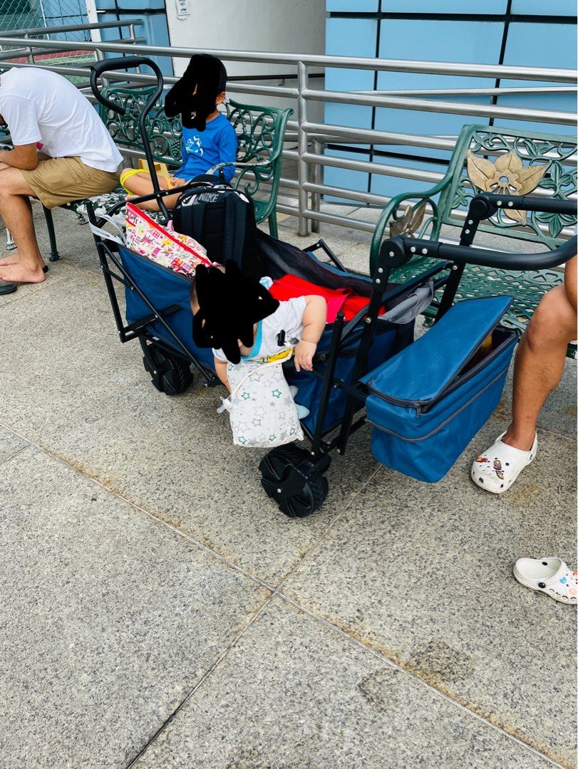 Wagon Kmart wagon with canopy, Babies & Kids, Going Out, Strollers on