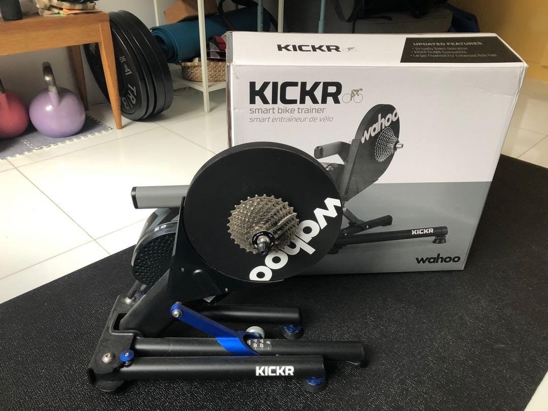 Wahoo Kickr V4, Sports Equipment, Bicycles & Parts, Parts & Accessories ...