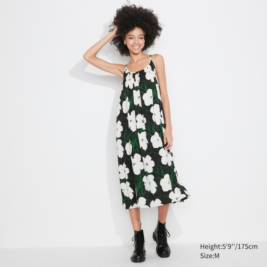 slim fit dress slacks Green Honolulu Flowers Long Sleeve Maxi Dress – FARM Rio main image 1