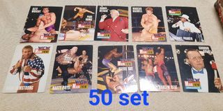 WCW old cards wrestling WWE