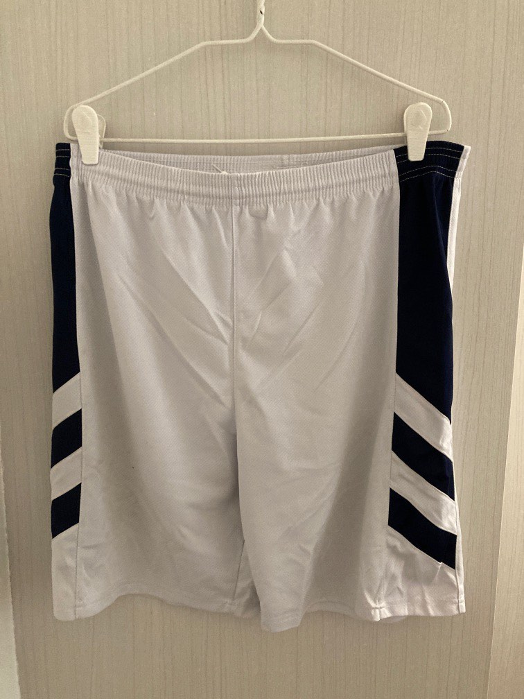 White Basketball Shorts, Men's Fashion, Bottoms, Shorts on Carousell
