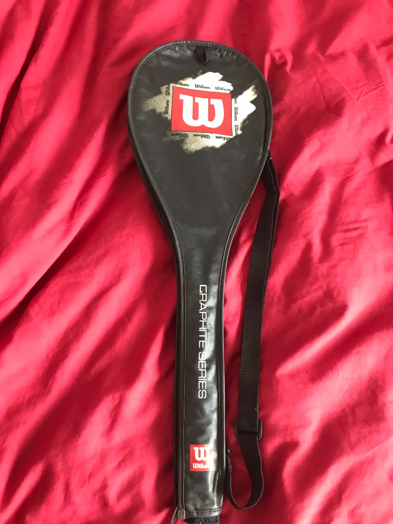 Wilson squash racket graphite pro, Sports Equipment, Sports & Games ...