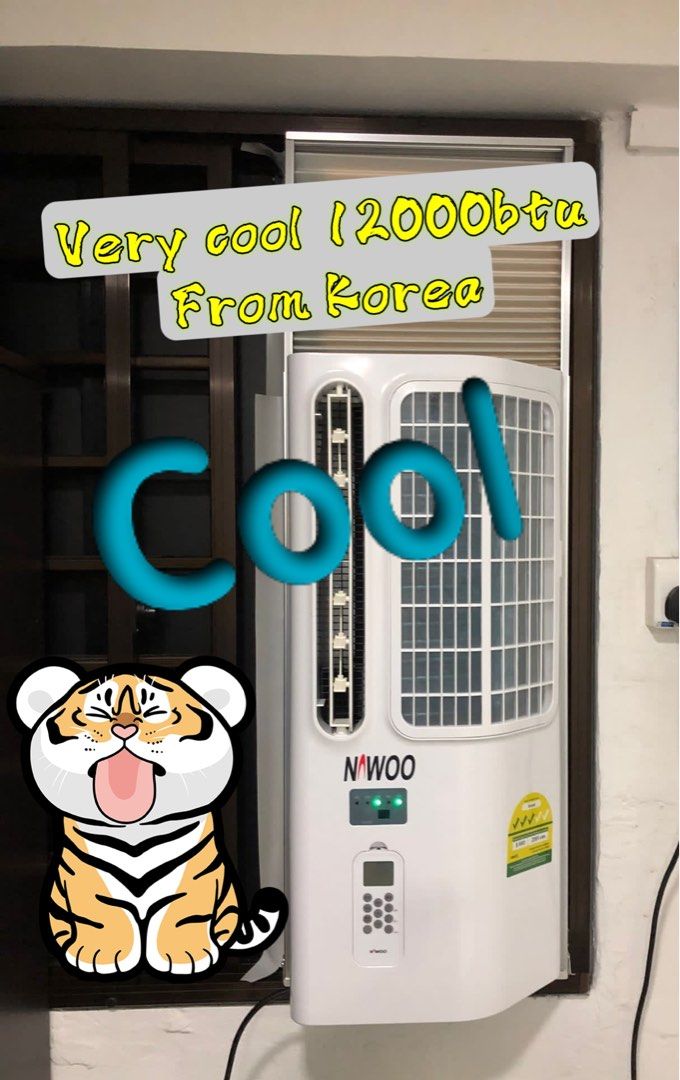 Window casement aircon, TV & Home Appliances, Air Conditioners