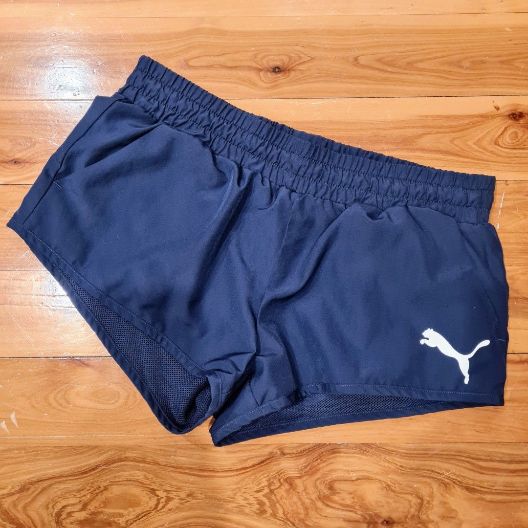 Puma shorts womens blue shop