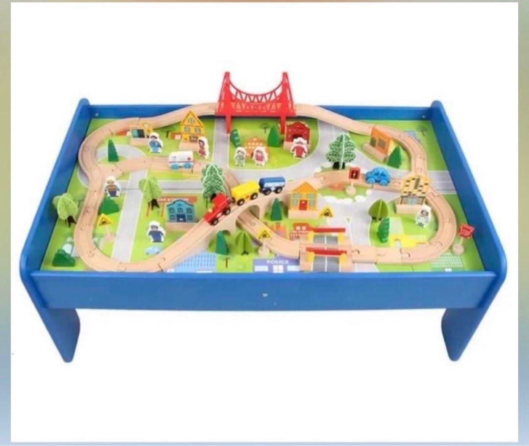 Pidoko kids train table clearance