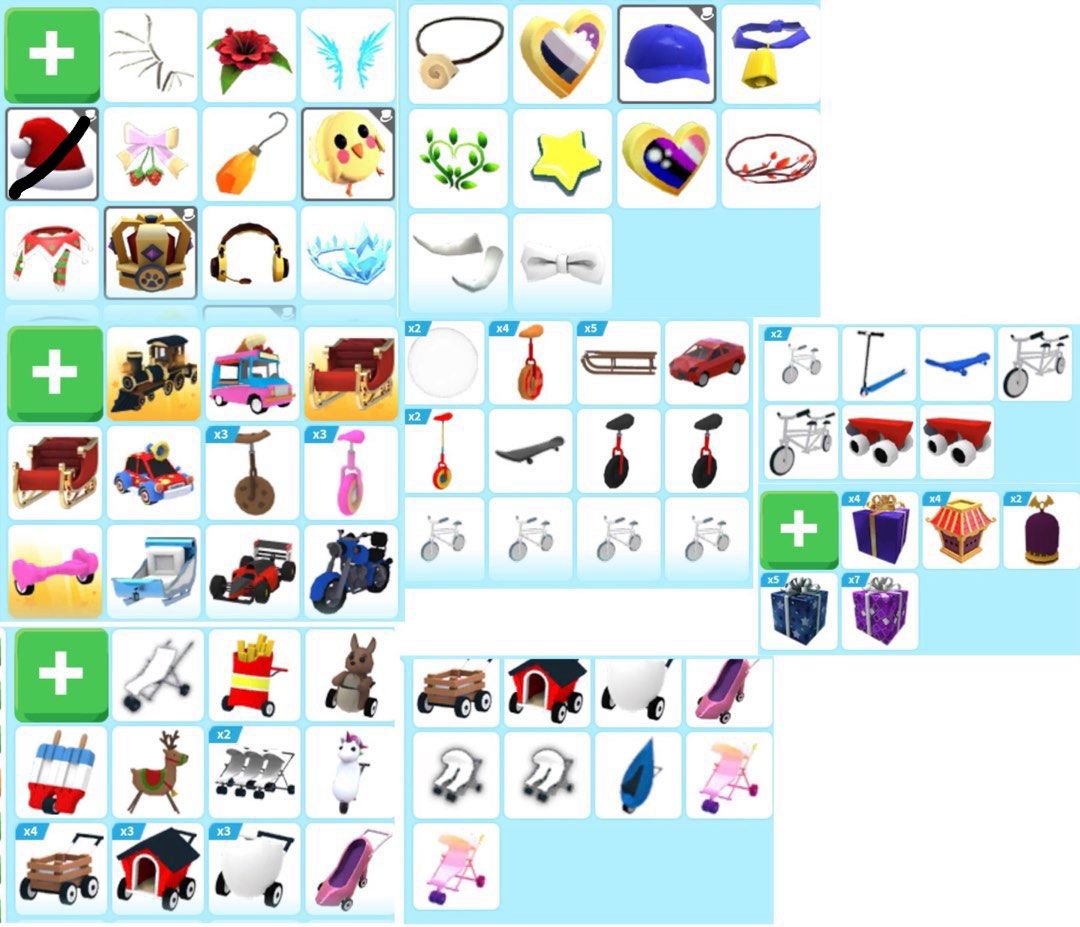 wts roblox adopt me pets and items, Video Gaming, Gaming Accessories