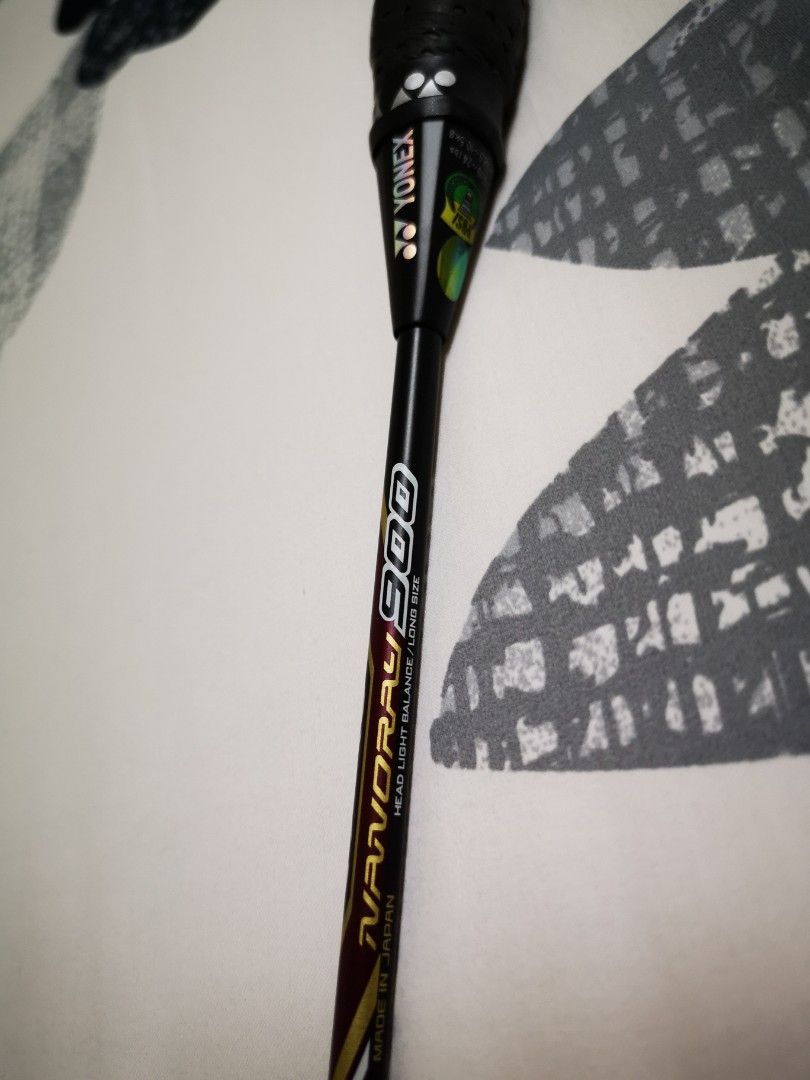 Yonex Nanoray 900 Special Edition (Mohammad Ahsan Signature on the ...