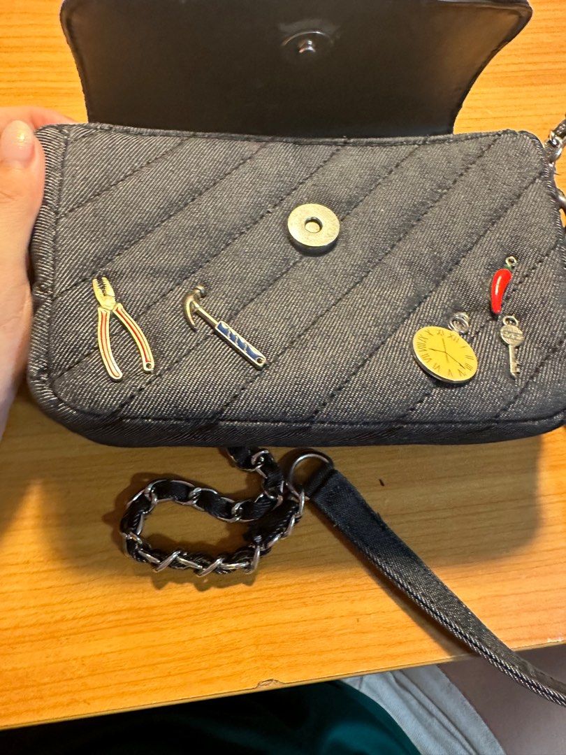 Zara embellished outlet bag