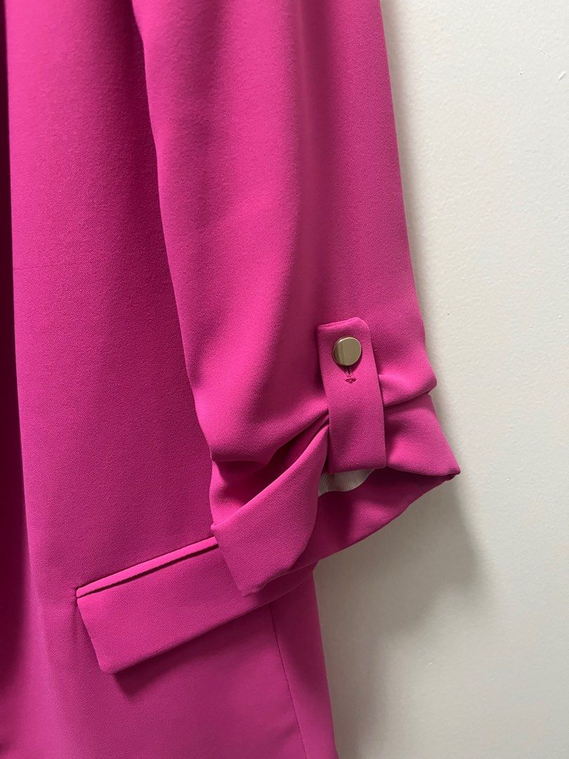 Blazer discount fushia zara
