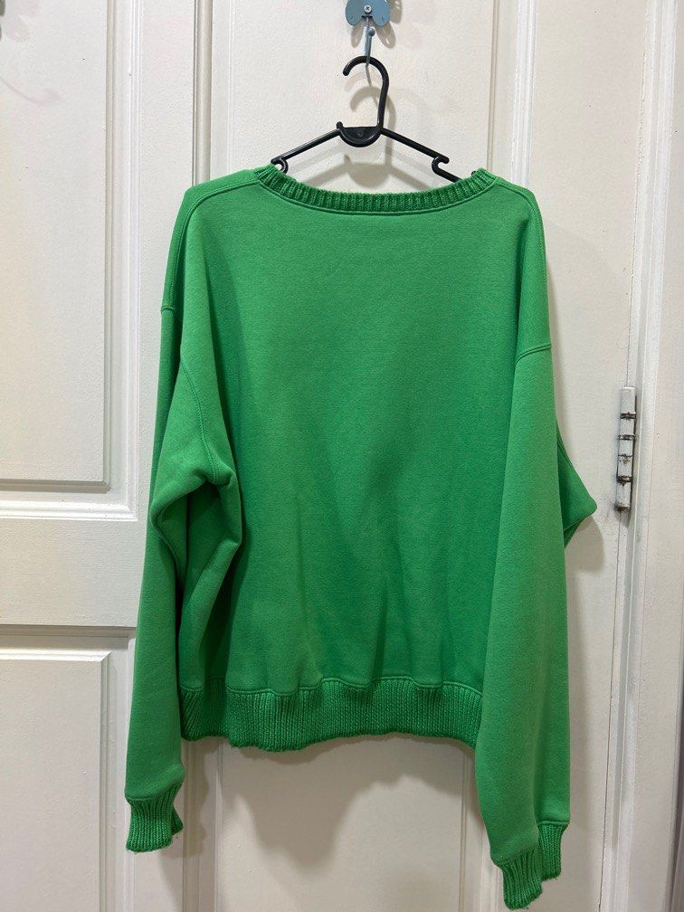 Zara green sweater