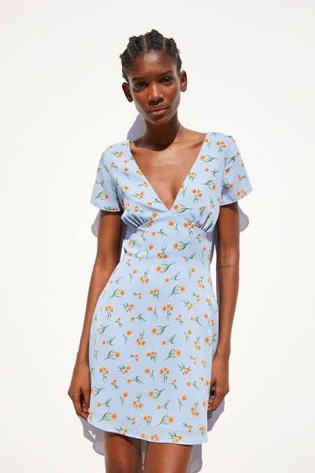 Zara tulip dress store