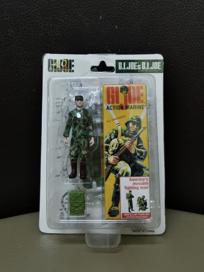 2004 TAKARA G.I. JOE 40th anniversary action marine 1 35 Miniature