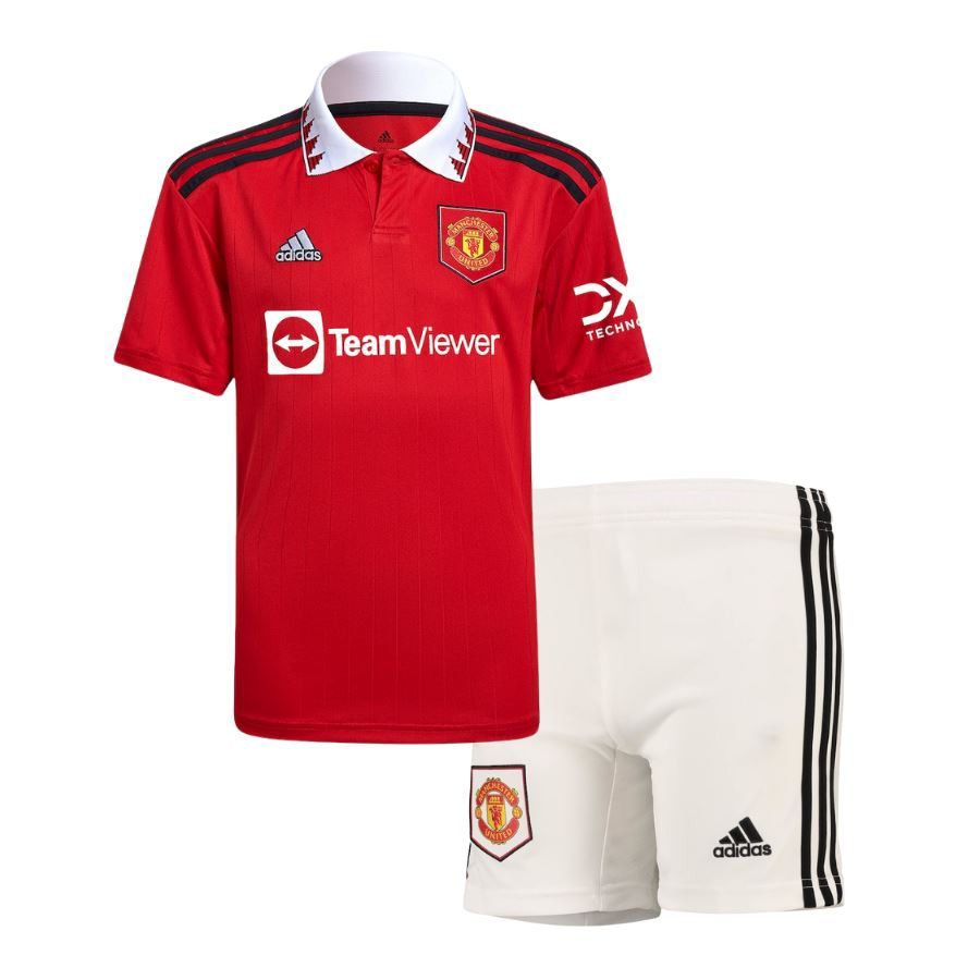 3 4 yrs CLEARANCE Manchester United kids red home kit football