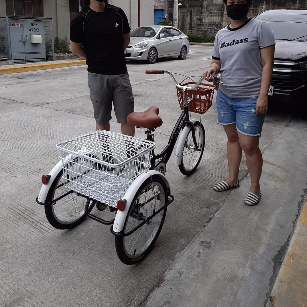 3wheeled Bicycle with baskets on Carousell