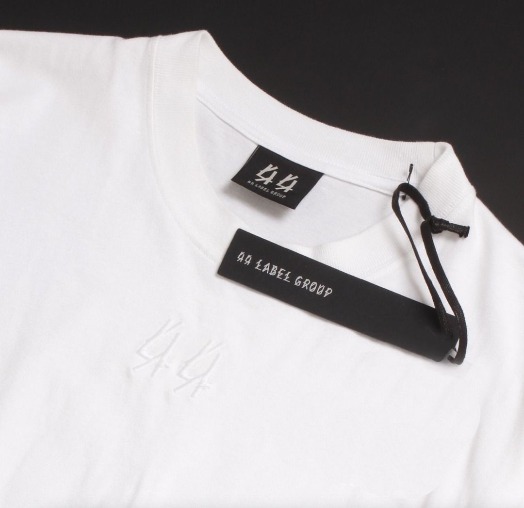 44 LABEL GROUP 44 INVERTED SAND T-SHIRT TEE T恤印花白T (原價$1690 