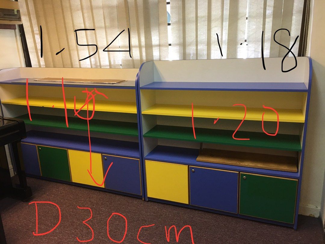 4 Solid plywood shelves, Furniture & Home Living, Furniture, Shelves