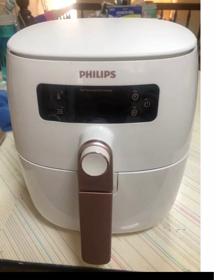 全新 飛利浦 氣炸鍋 HD9742 附雙層架 加送原廠防噴濺上蓋, 家具及居家用品, 廚具和餐具, 炊具及配件在旋轉拍賣