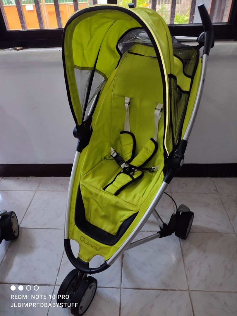 💚💚 Quinny Zapp Stroller 💚💚 (Category: Strollers) located in Caloocan City. Submitted by jen_prelovedcorner.2 (Listing ID 1244184671, Image 1). Description: Stroller 💚 QUINNY Zapp 💚 Age recommendation: 6 months up to 36 months, maximum weight limit is 15 kgs. Compact fold, great for travelling. 5-point safety belt Canopy with window Sale! 3,500 only 💚 Location Valenzuela city.