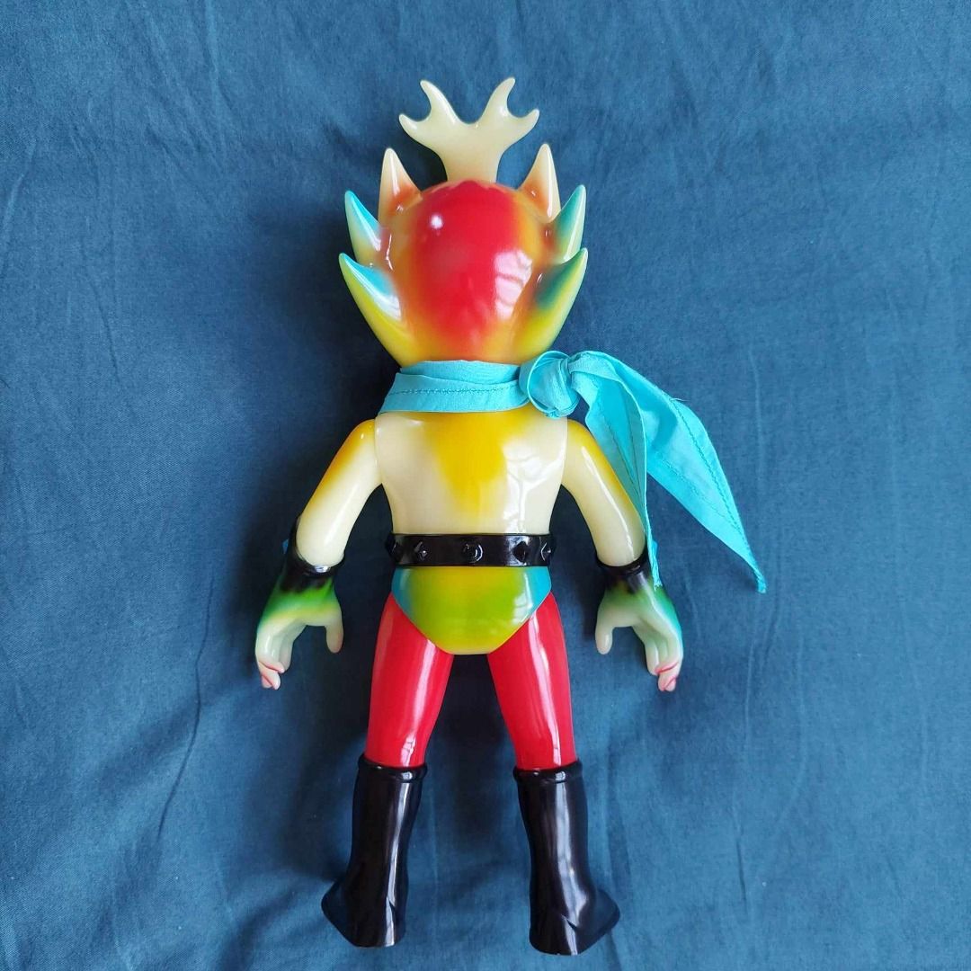 SENJIN SHONEN 銀河超闘志 ソフビ フィギュア 神經少年Senjin Shonen 出品銀河超斗士SENJIN MASK SOFVI 人形系列
