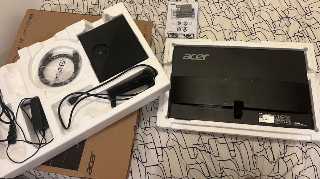 Acer EG240Y Gaming Monitor FHD 165Hz, 電腦＆科技, 電腦周邊及配件, 電子屏幕 - Carousell